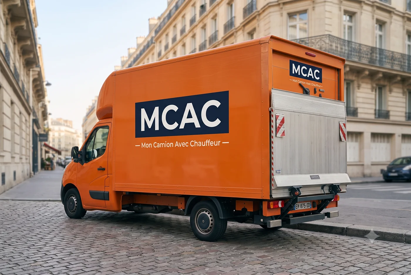 Camion MCAC 20 m&sup3; avec hayon