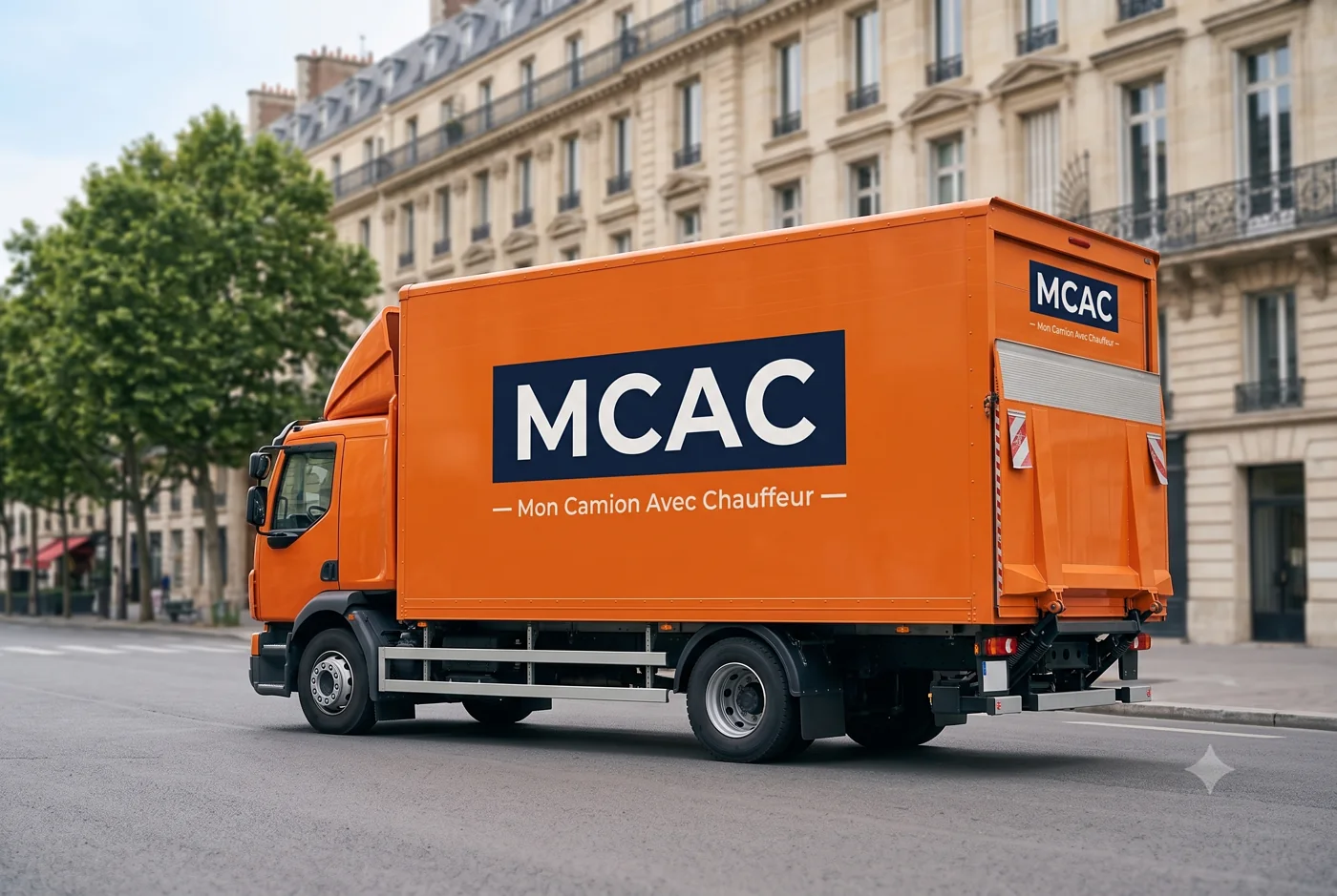 Camion MCAC 38 m&sup3; pour gros d&eacute;m&eacute;nagement